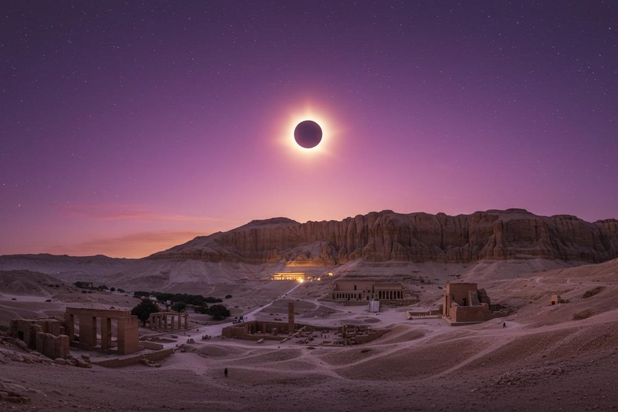 Egypt total eclipse with Hurghada I 12 Days 11 nights I 05 Nights Cairo, 3 nights Cruise 3 night Hurghada Jul 25- Aug 05 2027